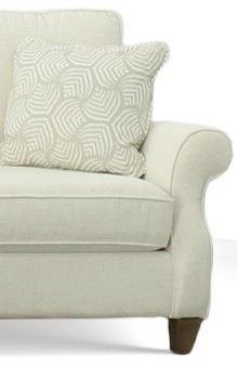 Bassett Davenport 271666FCx1+271661FCx1 15660 Transitional 2Piece